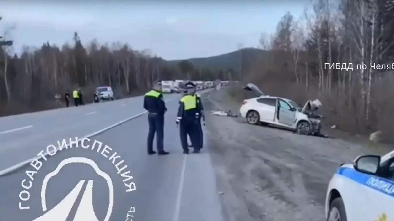 Смертельная дорожная авария на трассе М-5 в Челябинской области 18 апреля